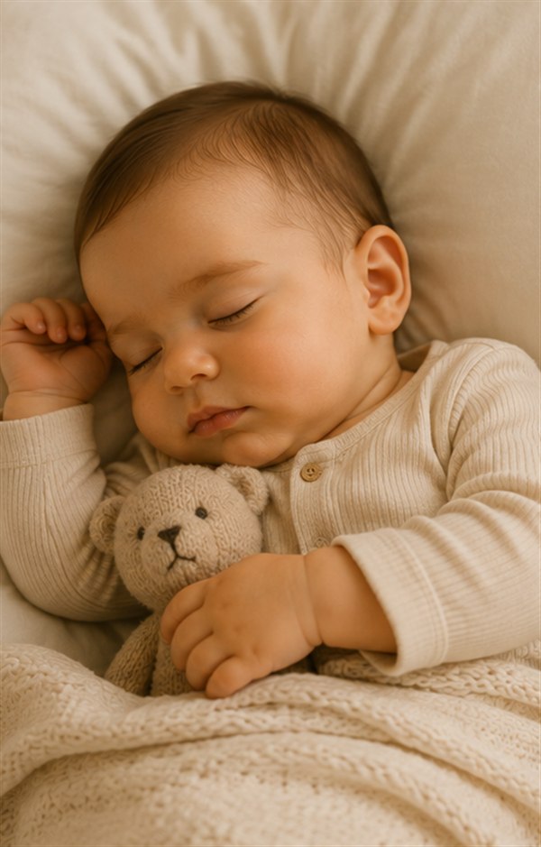 Baby sleeping peacefully