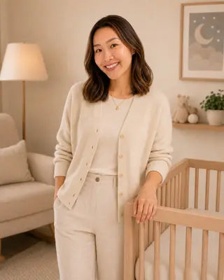 Yumi and James, parents and co-founders of The Moonlit Method